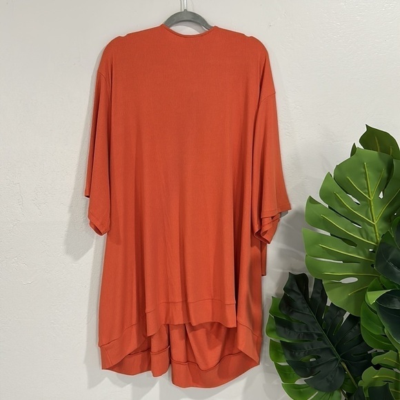 nwt // universal standard ribbed faux wrap top - Picture 3 of 7